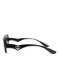 Dolce & Gabbana DG6152 Black Sacred HeartDevotion Square Frame Sunglasses
