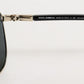 Dolce & Gabbana DG2106K Black Gold Plated Polarized MetalFrame Sunglasses