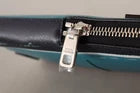 Dolce & Gabbana Blue Leather Cross Body Neck Strap Card Slot Phone Pocket Mens Shoulder Bag
