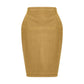 Saint Laurent Beige Denim Skirt