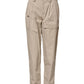 Dolce & Gabbana Beige Cotton Tapered Cargo Men Trouser Pants