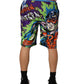 Dolce & Gabbana Multicolor Captain Sicily Men Bermuda Shorts Mens Shorts