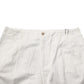 Dolce & Gabbana White Cotton Mid Waist Men Bermuda Shorts Mens Shorts