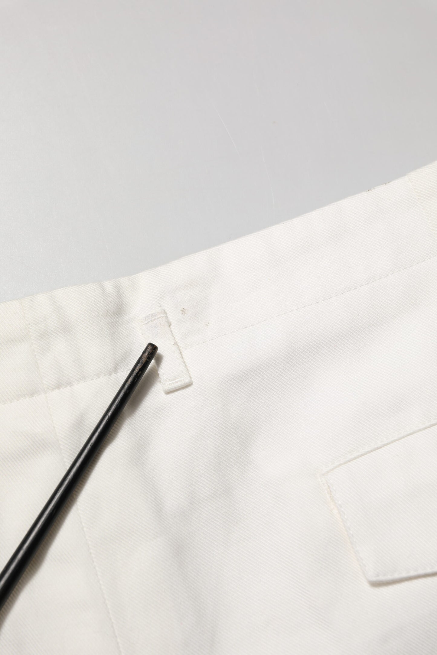 Dolce & Gabbana White Cotton Mid Waist Men Bermuda Shorts Mens Shorts