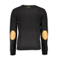 Gianmarco Venturi Black Cotton Men Sweater