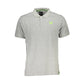 Gianmarco Venturi Gray Cotton Polo Shirt Mens T-Shirt