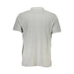 Gianmarco Venturi Gray Cotton Polo Shirt Mens T-Shirt