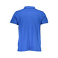Gianmarco Venturi Blue Cotton Polo Shirt Mens T-Shirt