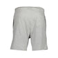 Gianmarco Venturi Grigio Cotton Men's Sweatpant Shorts Mens Shorts