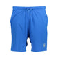 Gianmarco Venturi Blue Cotton Men's Sport Short Mens Shorts