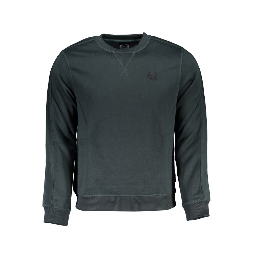 Gianmarco Venturi Green Cotton Sweatshirt Mens Sweater