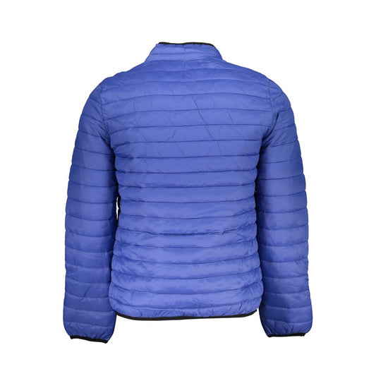 Gianmarco Venturi Blue Polyamide Jackets & Coat Mens Jacket