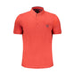 Gianmarco Venturi Red Cotton Polo Shirt