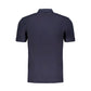 Gianmarco Venturi Blue Cotton Polo Shirt Mens T-Shirt