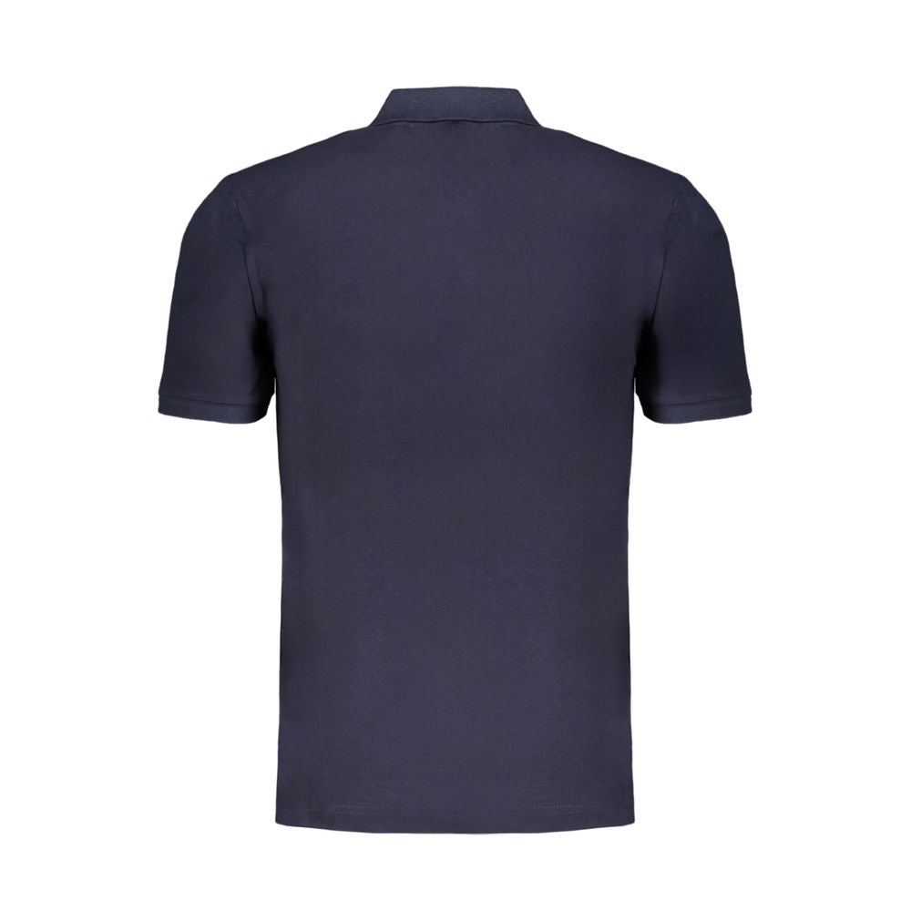 Gianmarco Venturi Blue Cotton Polo Shirt Mens T-Shirt