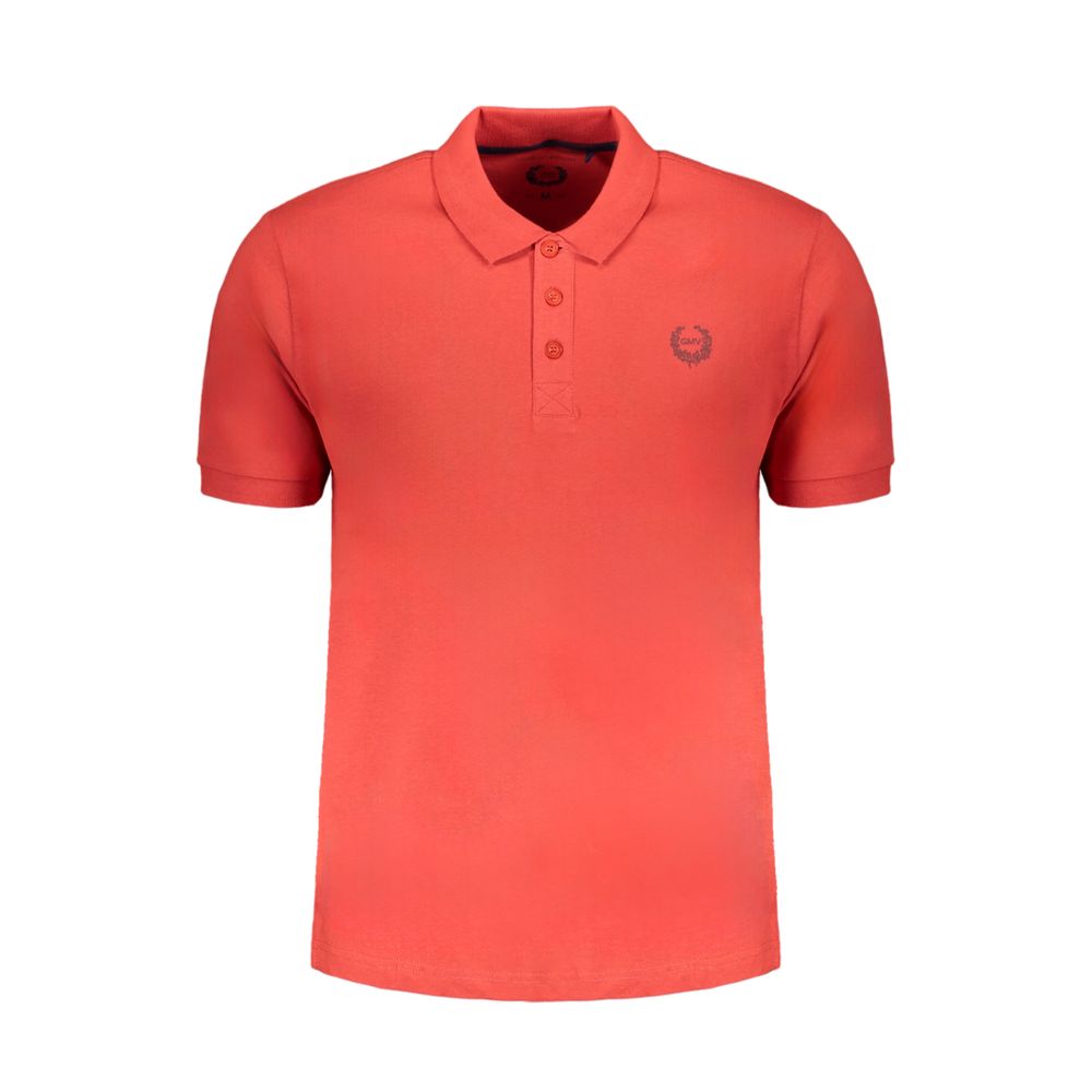 Gianmarco Venturi Red Cotton Polo Shirt Mens T-Shirt