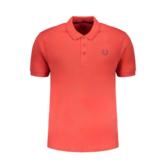 Gianmarco Venturi Red Cotton Polo Shirt Mens T-Shirt