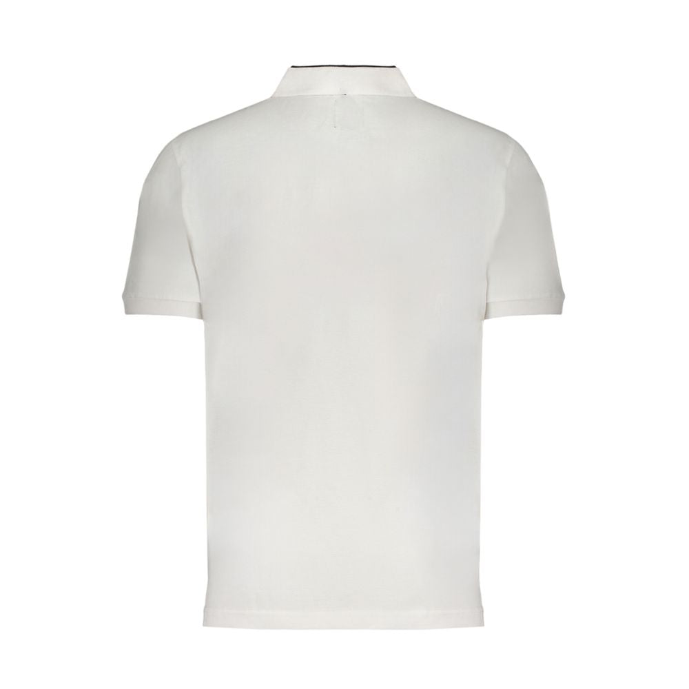 Gianmarco Venturi White Cotton Polo Shirt Mens T-Shirt