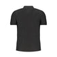 Gianmarco Venturi Black Cotton Polo Shirt Mens T-Shirt