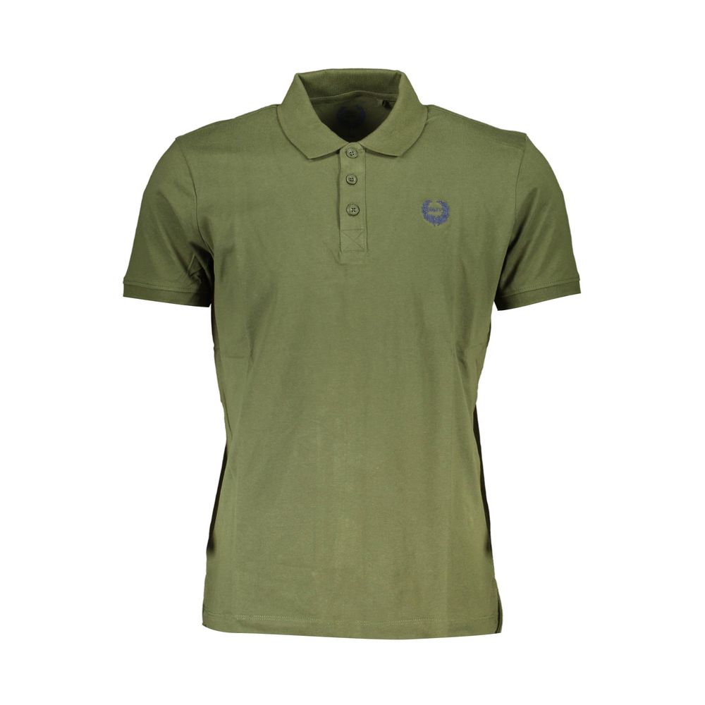 Gianmarco Venturi Green Cotton Polo Shirt Mens T-Shirt