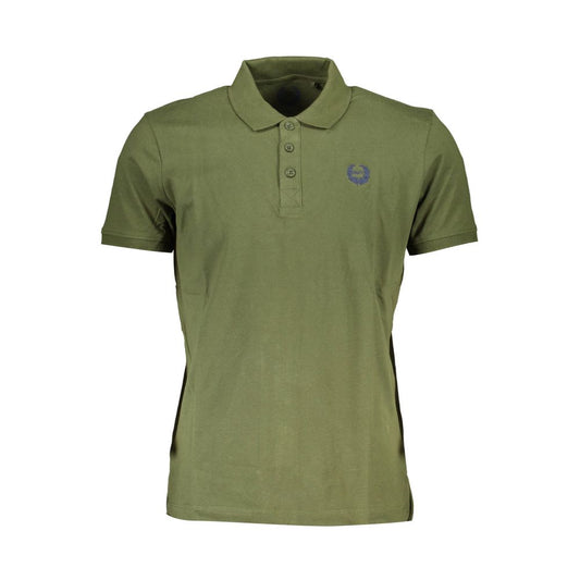 Gianmarco Venturi Green Cotton Polo Shirt Mens T-Shirt