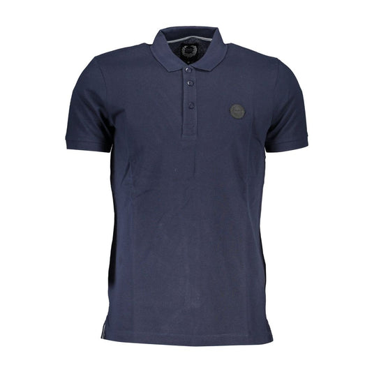 Gianmarco Venturi Blue Cotton Polo Shirt Mens T-Shirt