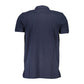 Gianmarco Venturi Blue Cotton Polo Shirt Mens T-Shirt