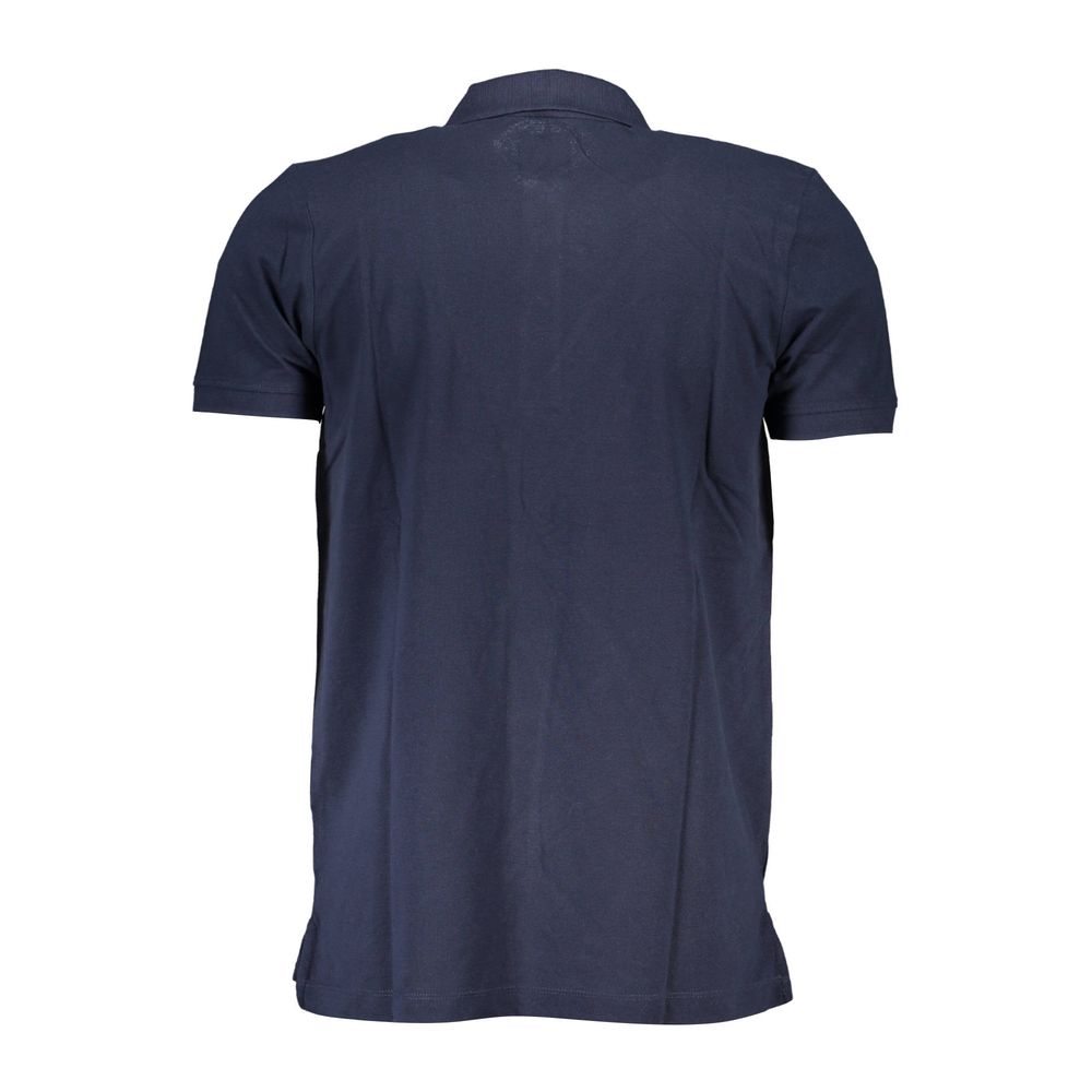Gianmarco Venturi Blue Cotton Polo Shirt Mens T-Shirt