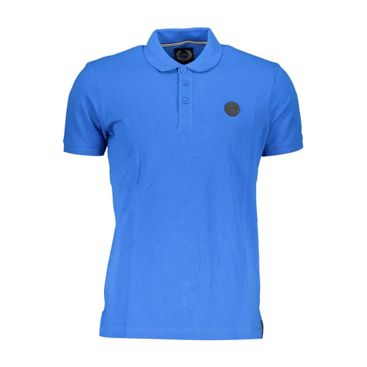 Gianmarco Venturi Blue Cotton Polo Shirt Mens T-Shirt