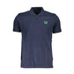 Gianmarco Venturi Blue Cotton Polo Shirt Mens T-Shirt