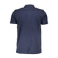 Gianmarco Venturi Blue Cotton Polo Shirt Mens T-Shirt