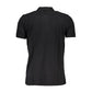 Gianmarco Venturi Black Cotton Polo Shirt Mens T-Shirt
