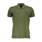 Gianmarco Venturi Green Cotton Polo Shirt