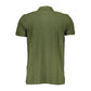 Gianmarco Venturi Green Cotton Polo Shirt