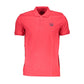 Gianmarco Venturi Red Cotton Polo Shirt Mens T-Shirt