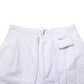 Dolce & Gabbana White Linen Straight Cargo Men Trouser Pants