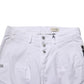 Daniele Alessandrini White Cotton Stretch Slim Fit Denim Jeans