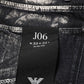 Emporio Armani Black Washed Slim Fit Men Denim Trouser Jeans