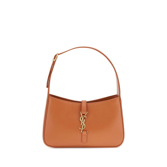 Saint Laurent Orange Calf Leather Bos Taurus Shoulder Bag Womens Shoulder Bag
