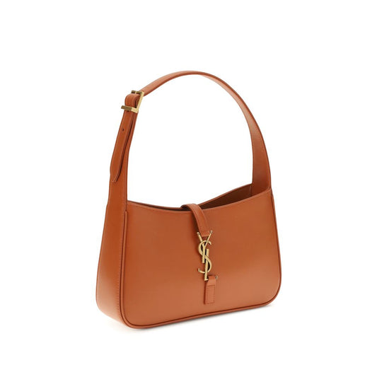 Saint Laurent Orange Calf Leather Bos Taurus Shoulder Bag Womens Shoulder Bag