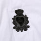 Dolce & Gabbana White Cotton MARTINI DG Patch Dress Shirt Mens T-Shirt