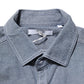 AGLINI Blue Denim Regular Fit Collared Long Sleeve Casual Shirt Mens T-Shirt