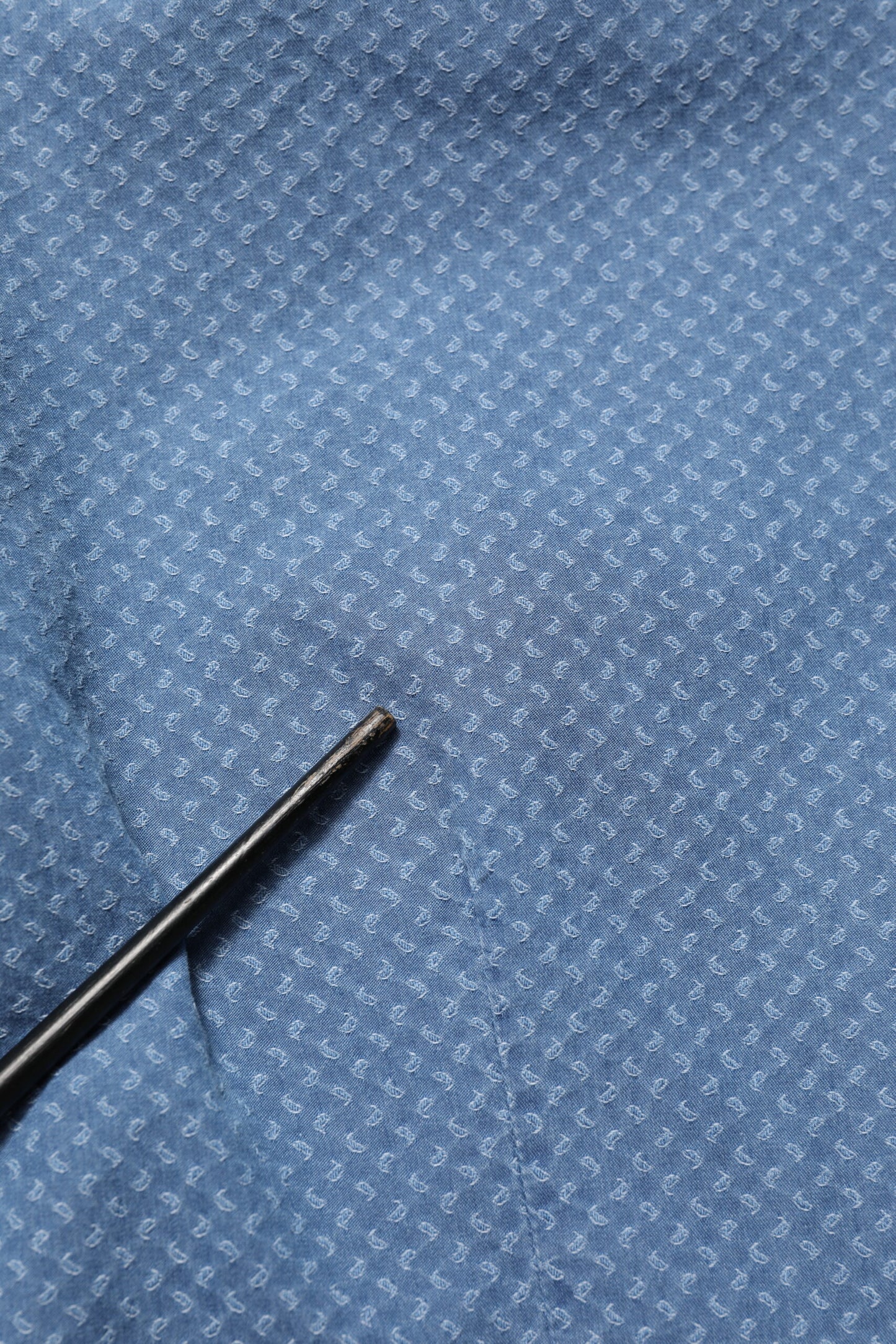 AGLINI Blue Cotton Slim Fit Collared Long Sleeve Casual Shirt Mens T-Shirt