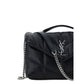 Saint Laurent Black Lamb Ovis Aries Aries Shoulder Bag