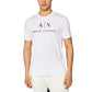 Armani Exchange White Cotton Clothing