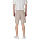 Antony Morato Beige Polyester Bermuda Shorts Mens Shorts