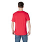Armani Exchange Red Cotton Sportswear Mens T-Shirt