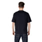 Armani Exchange Blue Cotton Sportswear Mens T-Shirt