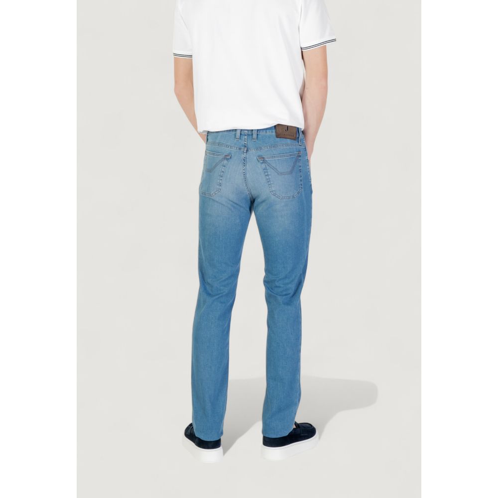Jeckerson Light Blue Cotton Skinny Jeans