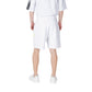 Icon White Cotton Bermuda Shorts Mens Shorts